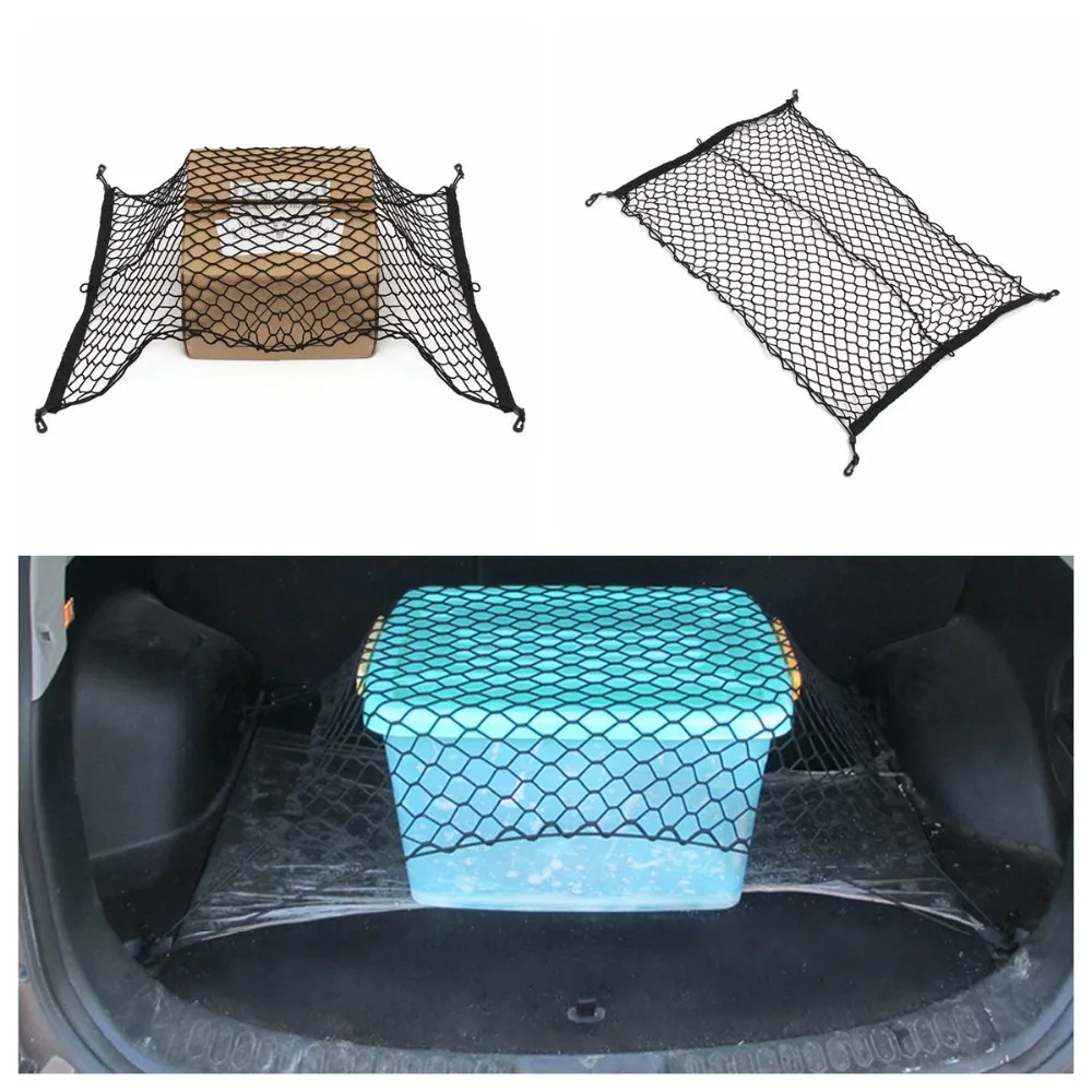 Нейлоновая сетка для автомобильного багажника черная нейлоновая хранения в