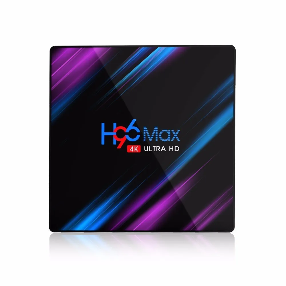 H96 Max android 9 0 Smart Tv Box Rk3318 Bluetooth4.0 Поддержка 3d 4 k 60fps Hdr 2 4g/5g Wi Fi Hd медиаплеер PK t95