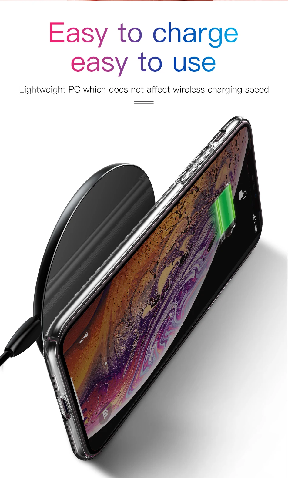 Роскошный чехол Baseus Aurora для iPhone Xs Max XR Xs, градиентный жесткий пластиковый защитный чехол из поликарбоната для iPhone, задняя крышка для телефона