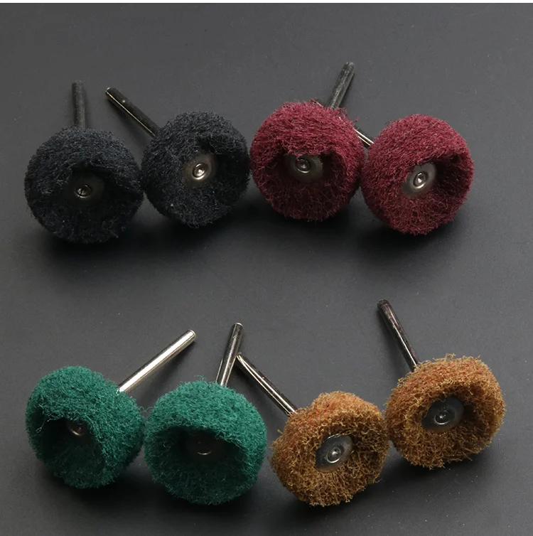 8 шт./лот хвостовик 3 мм Шлифовальная головка шлифовальная нейлоновая