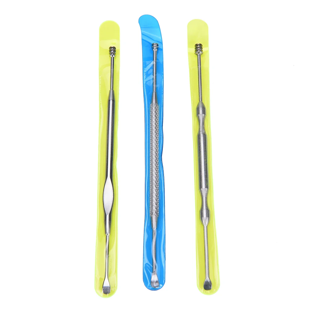 1 шт. ушной серы Палочки экологических требований Нержавеющая сталь уха s воск