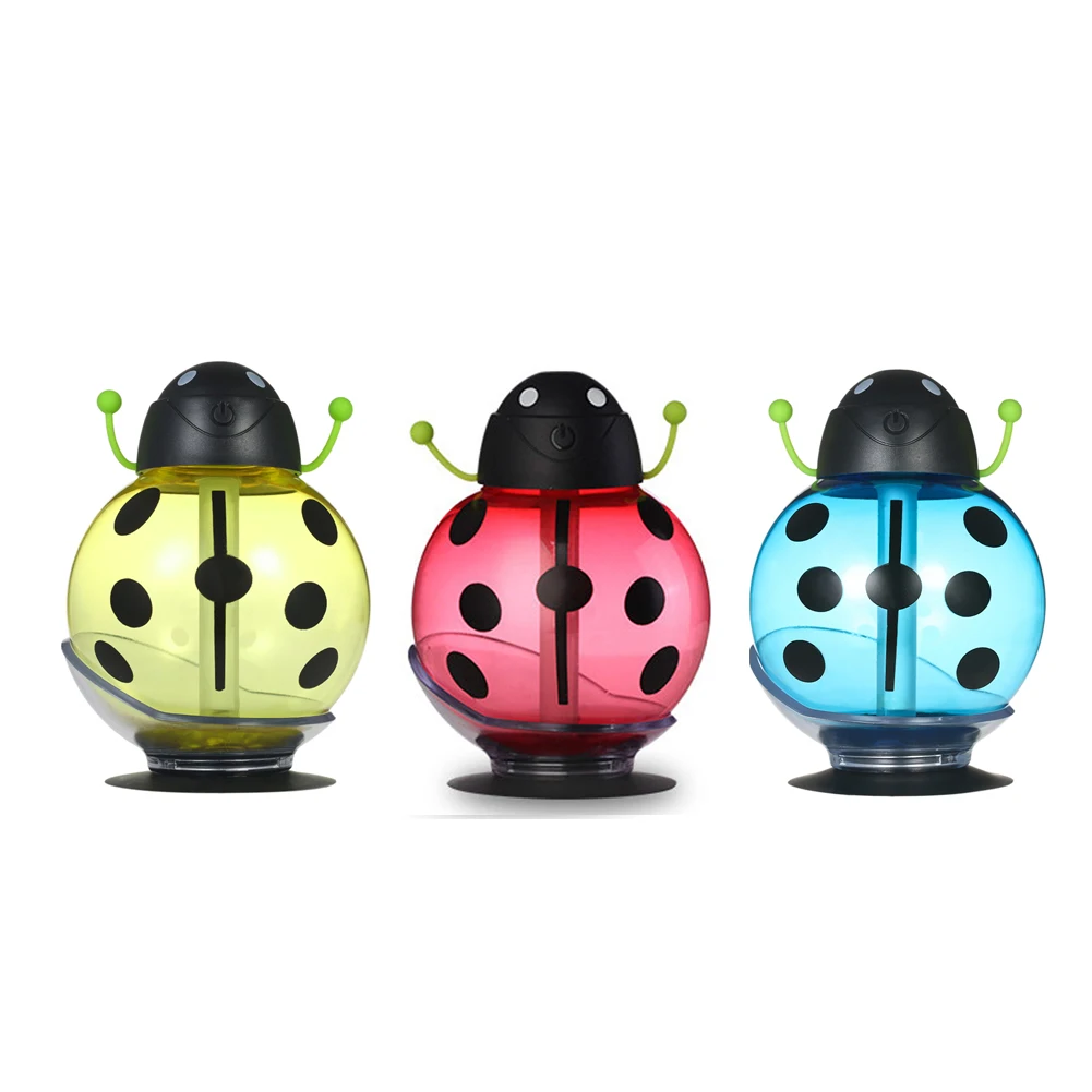 Ejoai Beetle увлажнитель USB Увлажнитель Арома диффузор Ароматерапия Эфирные масла диффузор Портативный тумана 260 мл светодиодный ночник