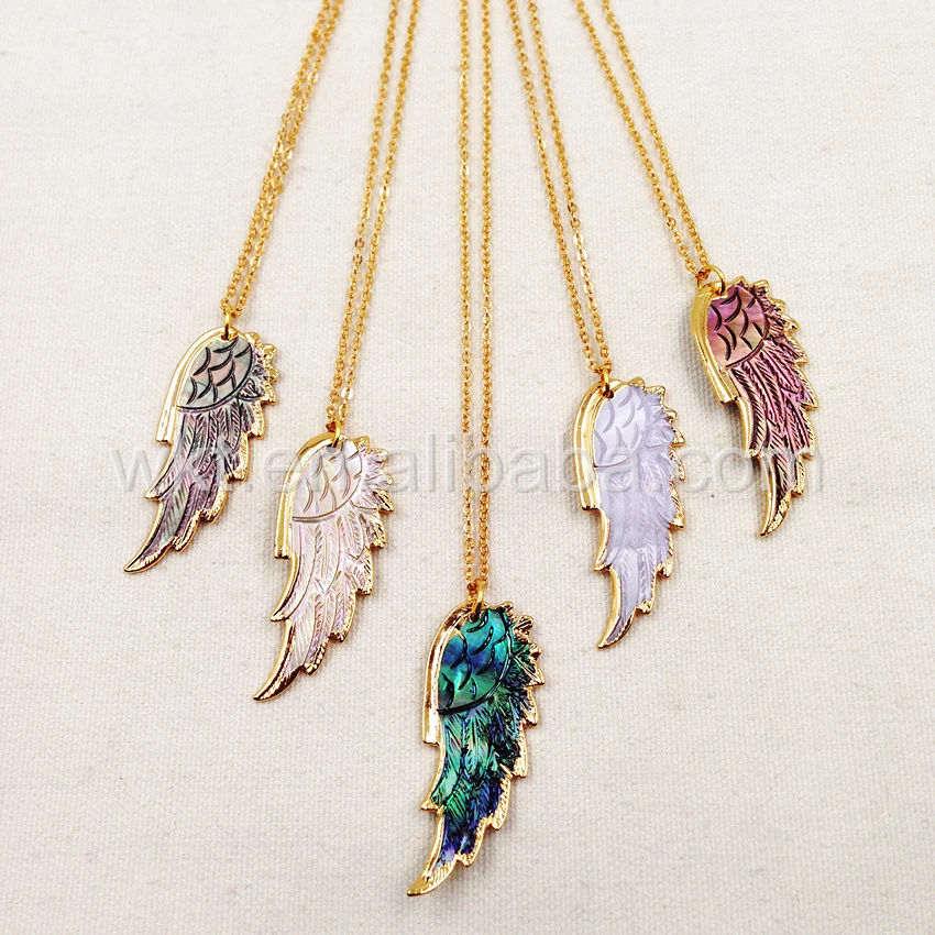 Женское ожерелье с подвеской в виде ракушки павы | Украшения и аксессуары