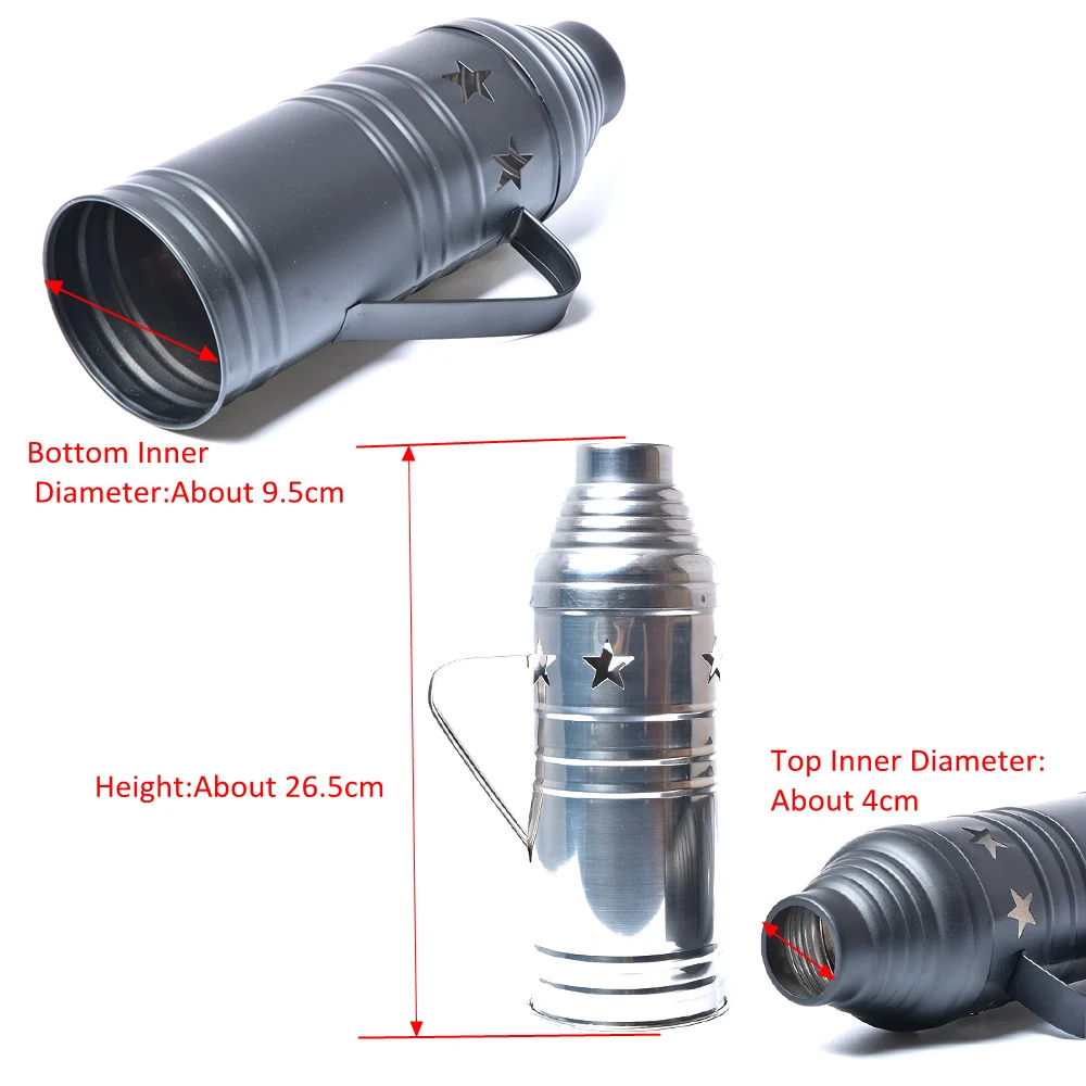 Металлическая черная серебряная крышка для кальяна трубка Chicha Narguile Клубные
