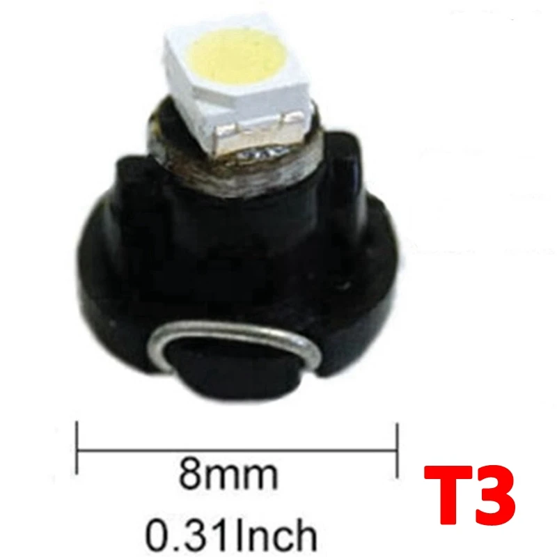 10x Белый T4.7 Neo клиновидный 5050 SMD светодиодный светильник для Dodge Ram | Автомобили и