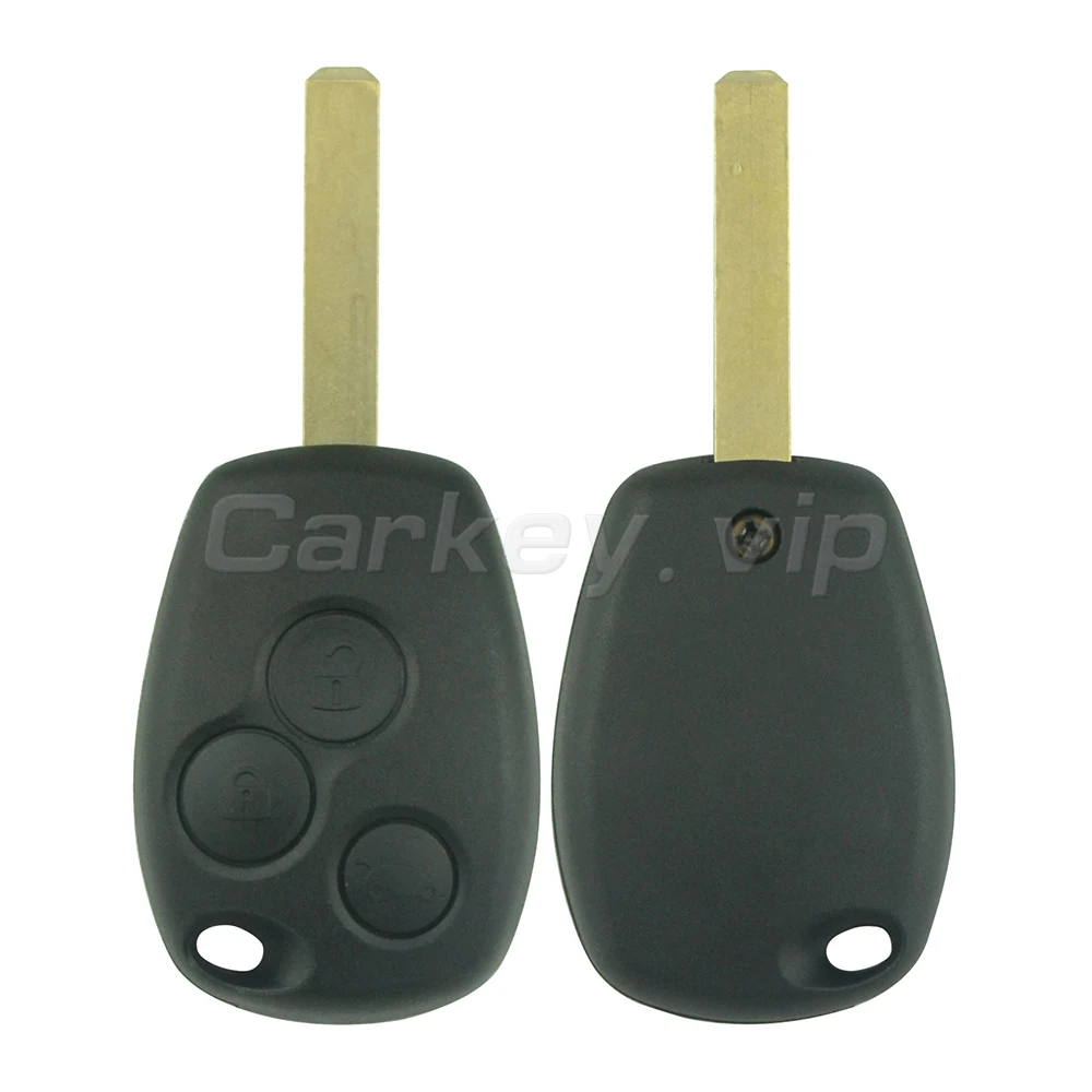 

Remotekey Remote car key VA6 key blade for Renault Clio Kangoo Master Modus Twingo 433mhz 3 button ID46 - PCF7947