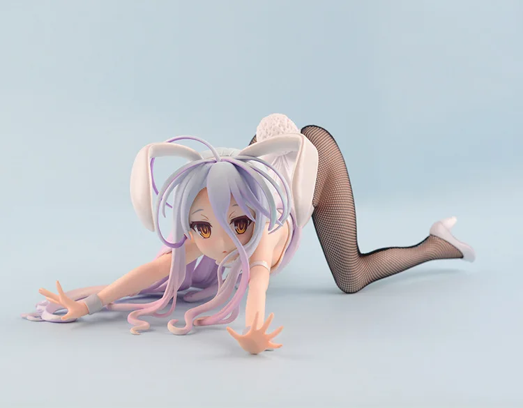Аниме Нет игры нет жизни фигурку Широ Bunny Girl 1/4 весы сексуальная модель куклы