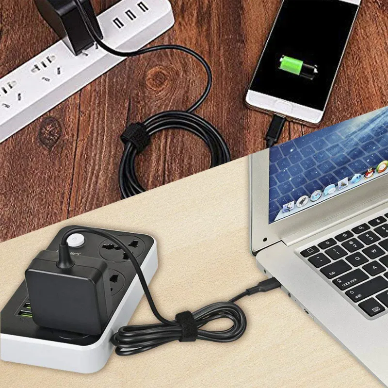 45 Вт настенное зарядное устройство USB-C PD адаптер переменного тока для нового MacBook/Pixelbook/Pixel XL Быстрая Зарядка samsung Galaxy S10 зарядное устройство для ноутбука