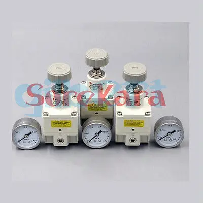 

IR2000 1/4" Pneumatic Precision Regulator With Bracket Pressure Gauge