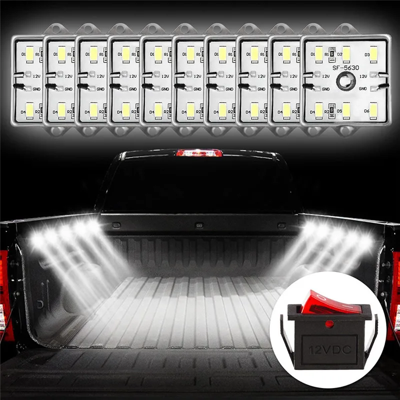 60 светодиодный 12V 5730 SMD с низким потреблением Высокая Яркий грузовой Кемпер RV