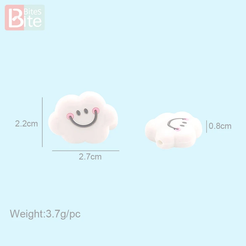 Укусы 2 шт. облако силиконовый бисер ребенок прорезывание зубов Мультфильм Сова