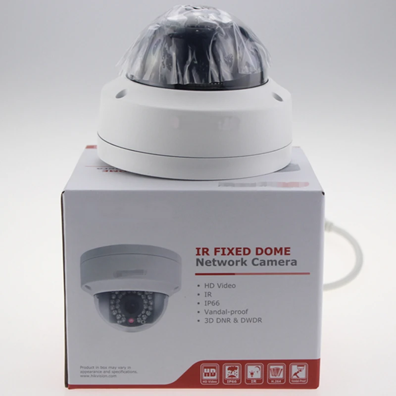 Hikvision Беспроводная ip камера DS 2CD2142FWD IWS 4MP купольная WDR POE для дома/улицы