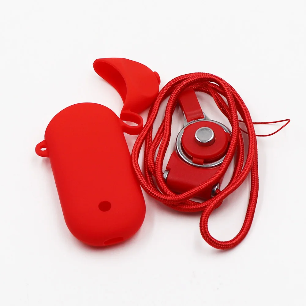 red Lovekeke декоративная Защитная крышка кожаный силиконовый чехол со шнурком для Vaporesso Renova Zero Pod Kit Vape - Цвет: red