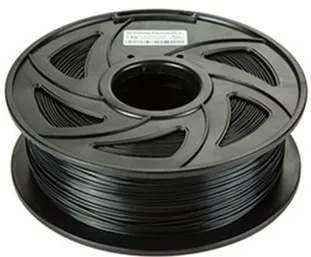 Черный 3D расходных материалов для печати ТПУ 1,75 гибкий эластичный и мягкий материал, с мягкой проволокой, 1 кг - Цвет: Черный