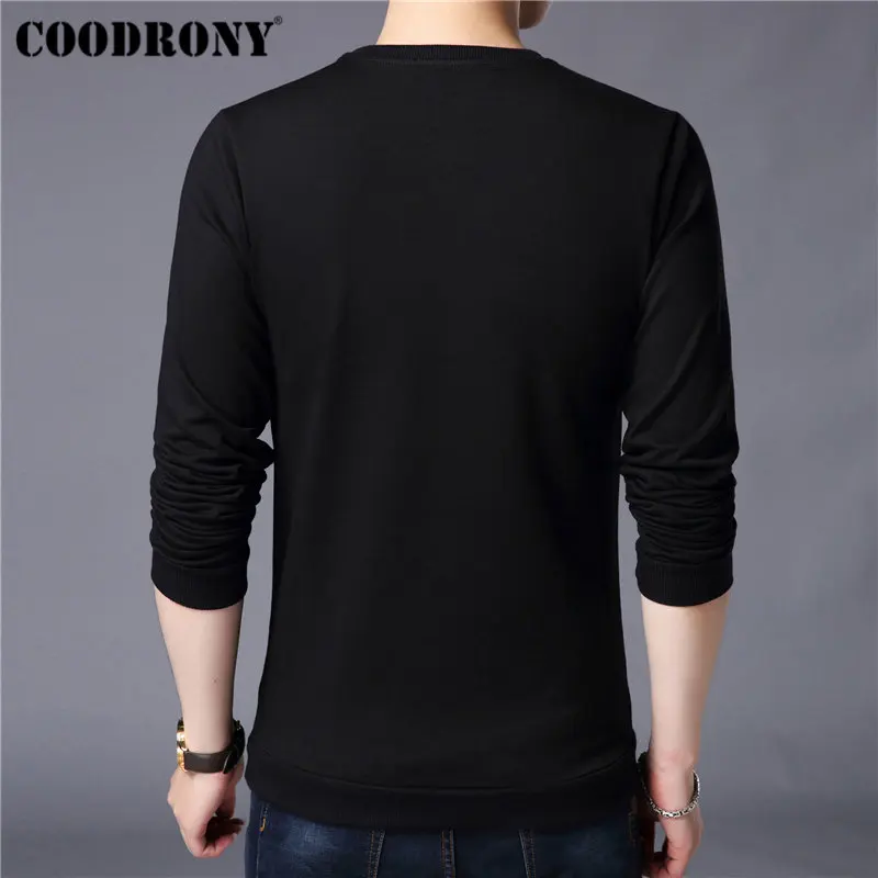 COODRONY, мужские толстовки, уличная Толстовка для мужчин,, весна, Новое поступление, худи для мужчин, модный принт, толстовки для мужчин, пуловер 94001