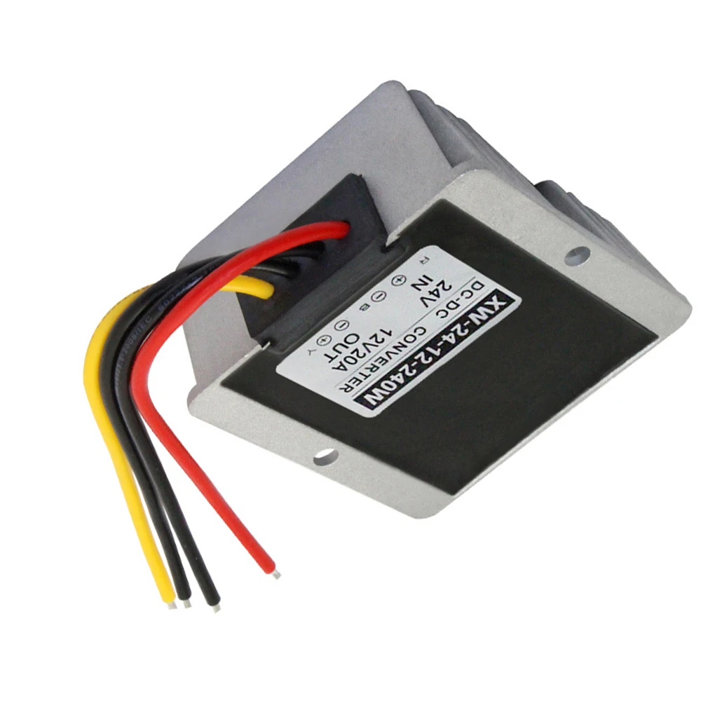 XINWEI DC24V понижающий до DC12V 20A 240 Вт преобразователь алюминиевые регуляторы