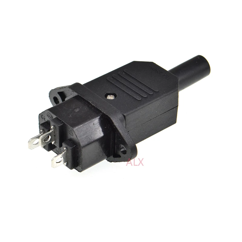 10A US AC250V 10A 3pin IEC C13 питание штепсельная розетка адаптер штекер и женский разъем Rewirable кабель провода разъем