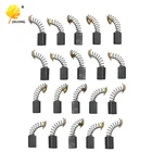 10 шт.Лот, карбоновая щетка и мини-шлифовальный двигатель, аксессуары для мини-дрели, абразивные инструменты для инструмента Dremel