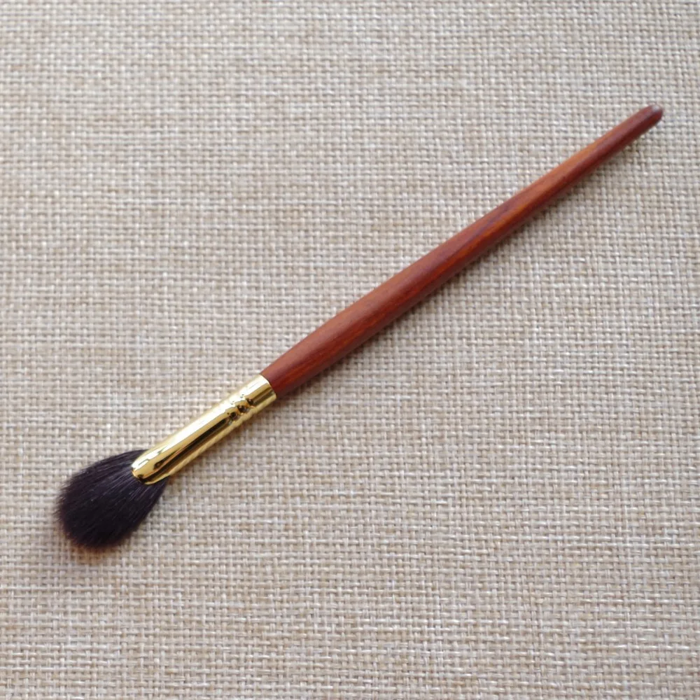 X361 Профессиональные кисти для макияжа ручной работы мягкие Sokouhou козья шерсть