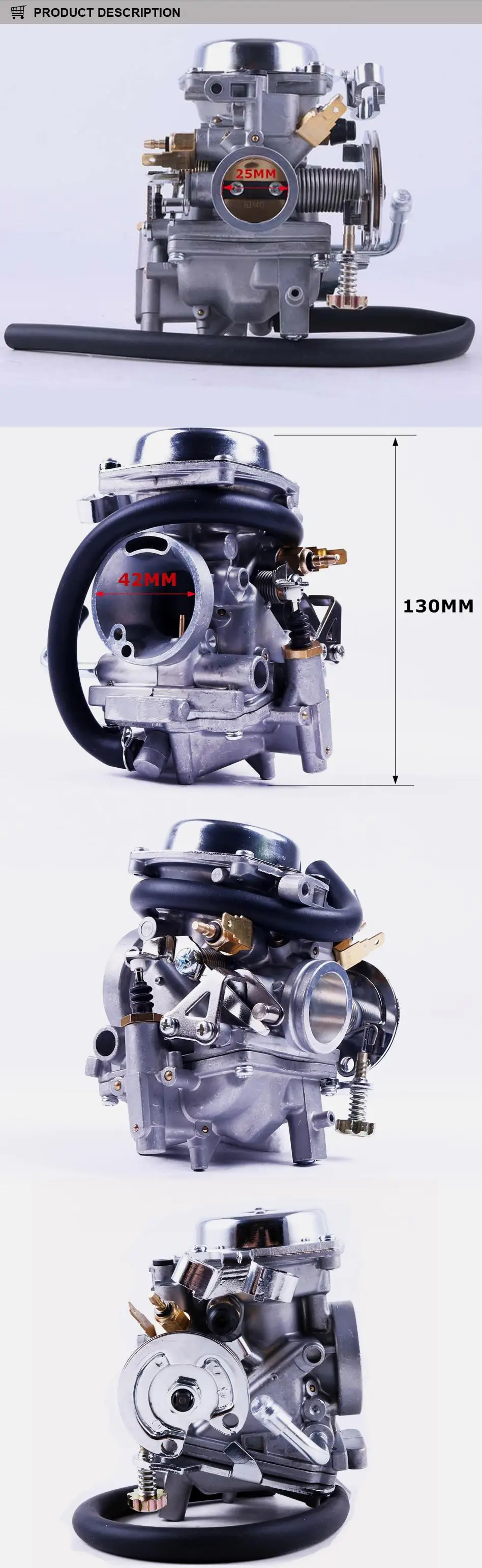 Карбюратор для Yamaha Virago 250 XV250 дорога 66 1988- 2010 2009 Аксессуары для мотоциклов 1990- Virago XV125 1990-2011