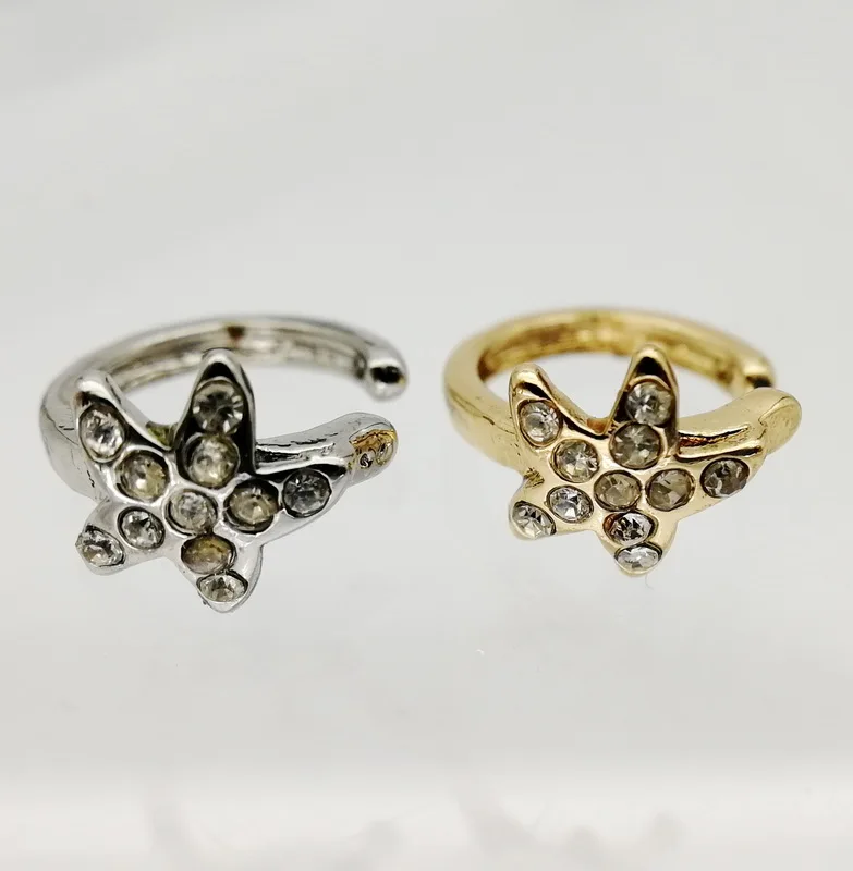 Распродажа модные серьги-каффы для ушей милые мини-каффы с