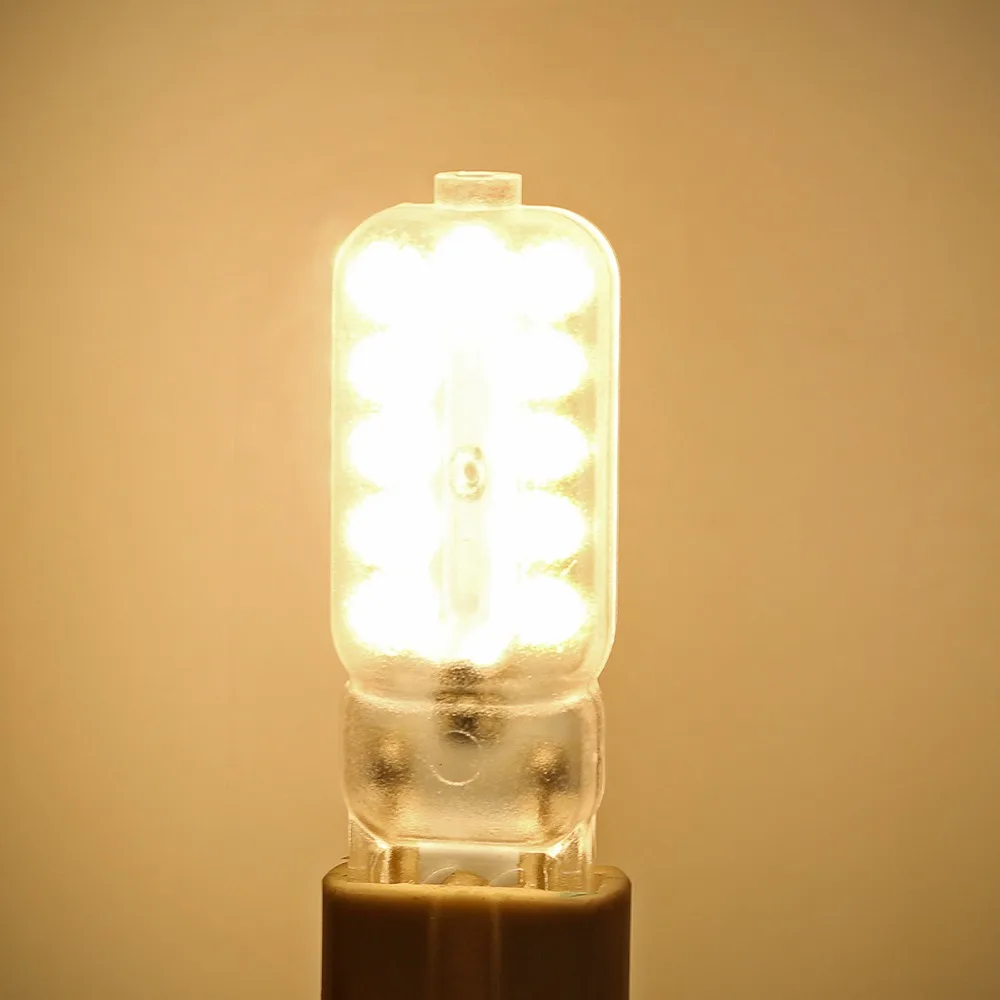 10PCS Set G9 Transparent Capsule Led Bulb 3.5W 220V Lamp Decor LED Spot Light Replace Halogen Light Chandelier