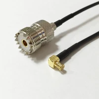 new uhf female jack so239 switch mcx male plug right angle pigtail cable rg174 wholesale 20cm 8 for wireless