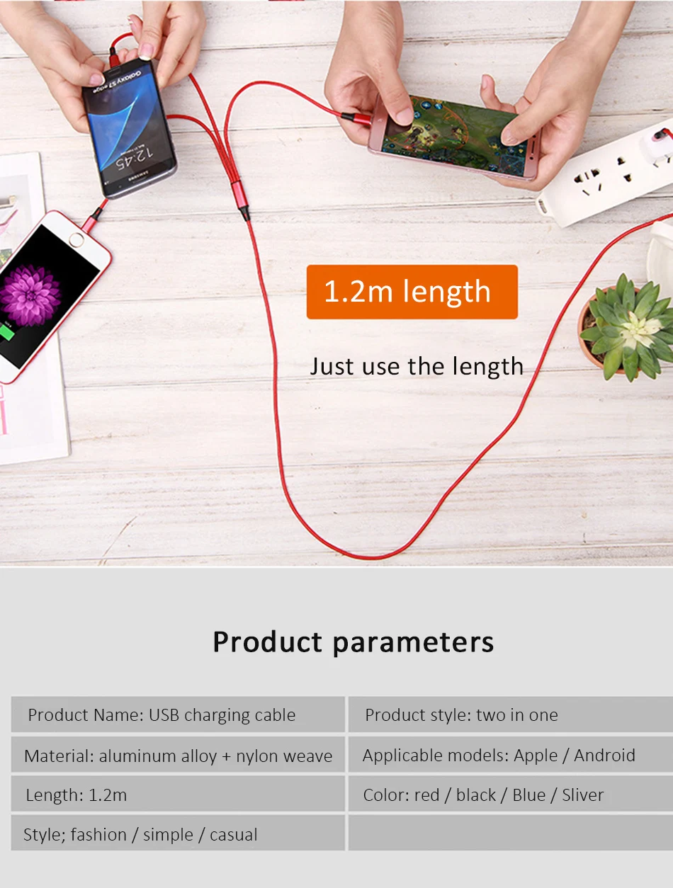 NOHON 2 в 1 быстрый Micro USB Освещение нейлоновый зарядный кабель для Iphone samsung Galaxy Универсальный телефон быстрое зарядное устройство кабели 1,25 м