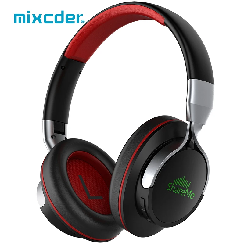 Mixcder ShareMe 7 складные беспроводные Bluetooth наушники с микрофоном легкие стерео для
