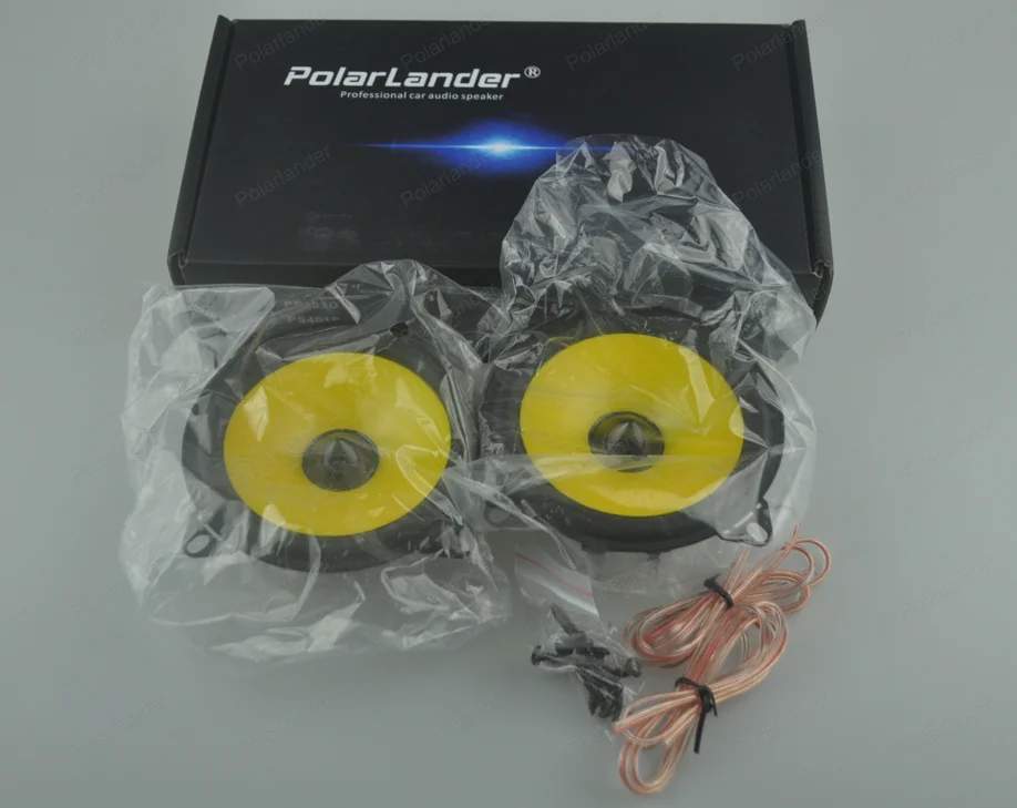 Автомобильная стереоколонка PS401D 2x60 Вт полный диапазон 4 дюйма|car speaker|loudspeaker 4car audio