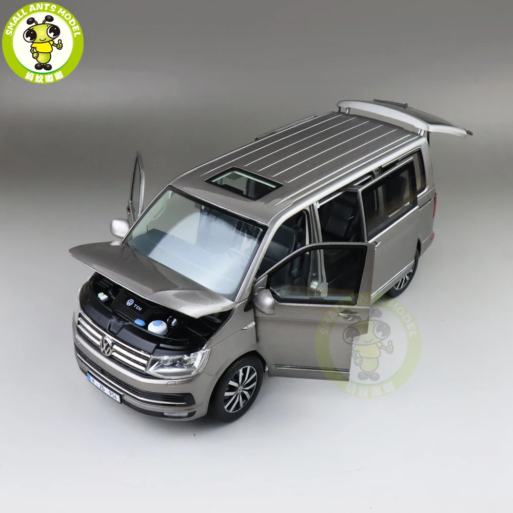 1/18 NZG Multivan T6 Diecast Model Car Bus MPV Boy Girl Gifts Collection Hobby