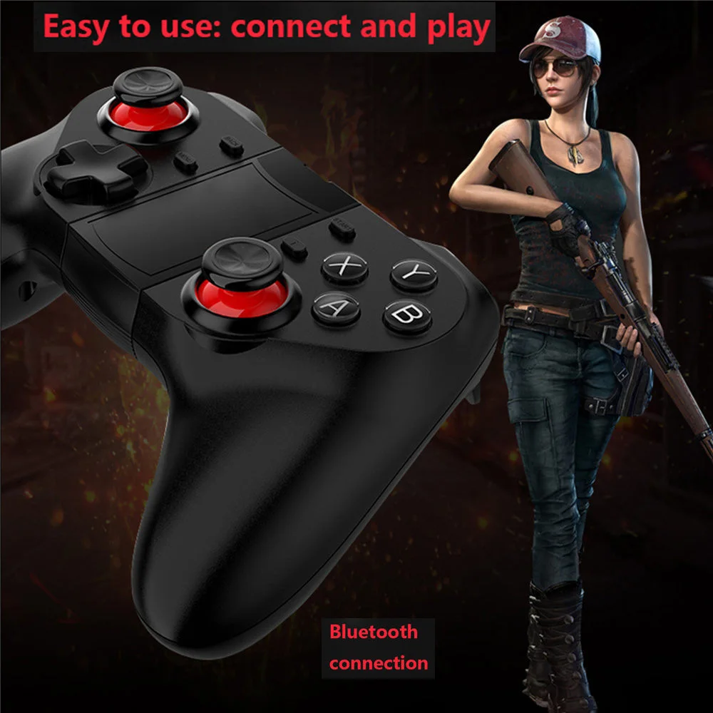 Беспроводной bluetooth геймпад игровой джойстик для pubg мобильный контроллер L1R1