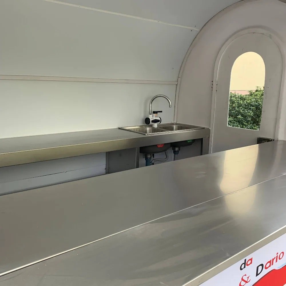 KN 220A закуски для хот догов бункер льда крем мобильный Еда прицеп тележка с