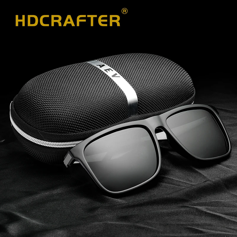 Hdcrafter брендовые дизайн поляризованных солнцезащитных очков для вождения