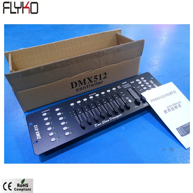 Контроллер освещения DMX512(192) контроллер с функцией DMX 192 каналов для сцены фона