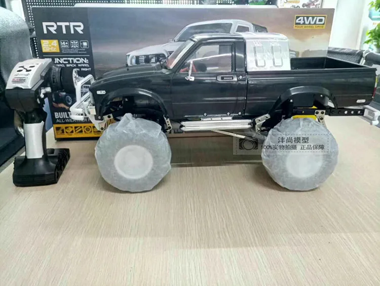 HG P407 1/10 2,4G 4WD 3CH матовый ралли Rc автомобиль TOYATO Металл 4X4 пикап Рок Гусеничный RTR игрушка черный белый подарки для мальчиков Дети