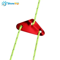 tent accessories 10 pcs triangle aluminum alloy camping tent wind stopper rope adjuster buckle tentorial wigwam buckle