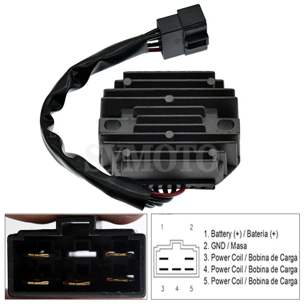 Для Suzuki AN400 AN250 burgman Skywave 250 400 GS500 GSF250 GSF400 GS850 GSXR400 GK76 79A 7BA Bandit Напряжение Регулятор выпрямителя