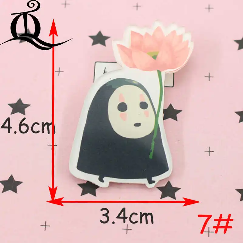1 шт. микс Хэллоуин девочка мультфильм значки на булавке Kawaii рюкзаке