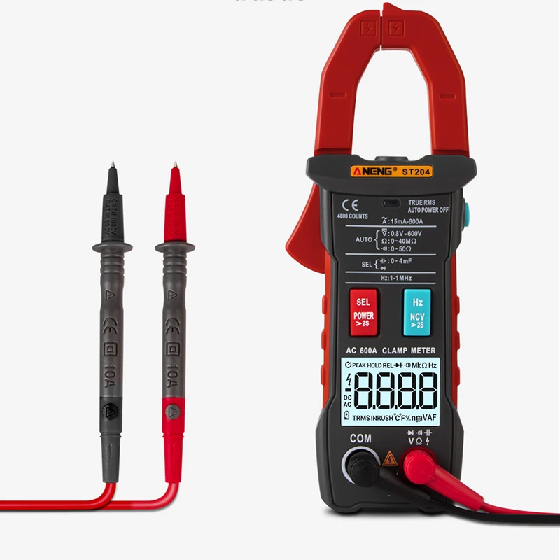 Измерительный электрический мультиметр ST204 4000 отсчетов полностью