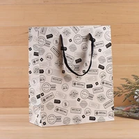best wish 30408cm beautiful paper bag with handle gift packaging wedding birthday candy hold