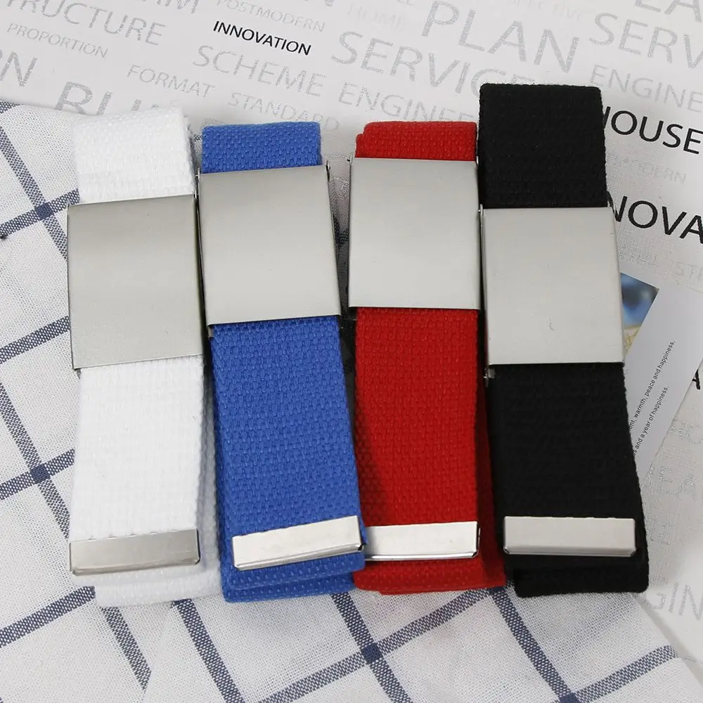 Ремень тканевый для мужчин и женщин тонкий пояс регулируемый аксессуары одежды |