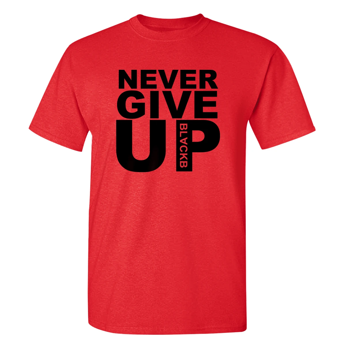 Футболка с принтом «Never Give Up Liverpool», мужские футболки с надписью «Mo Salah You'll Never Walk Alone», Топ, футболка в стиле Харадзюку, Мужская футболка - Цвет: red  1
