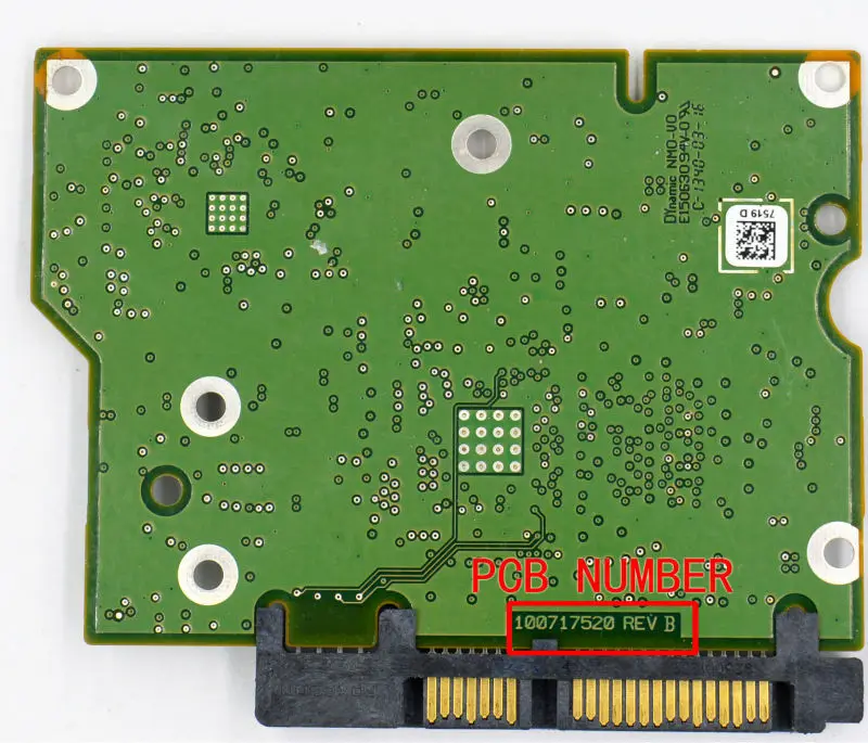 HDD PCB для логической платы Seagate/номер платы: 100717520 REV B|board board|pcb hddpcb seagate |