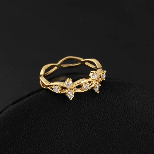 Лидер продаж Новое поступление милые кольцо Сделано с натуральными Австрийские