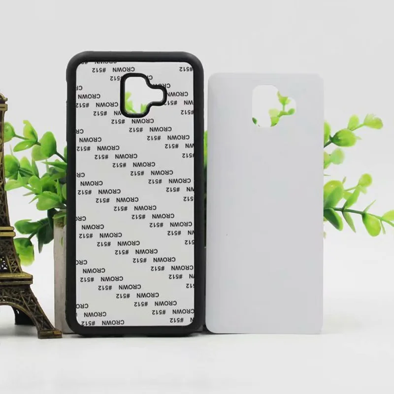 Мягкие резиновые чехлы NSBuni для телефонов Samsung J6 Prime чистые сублимационные
