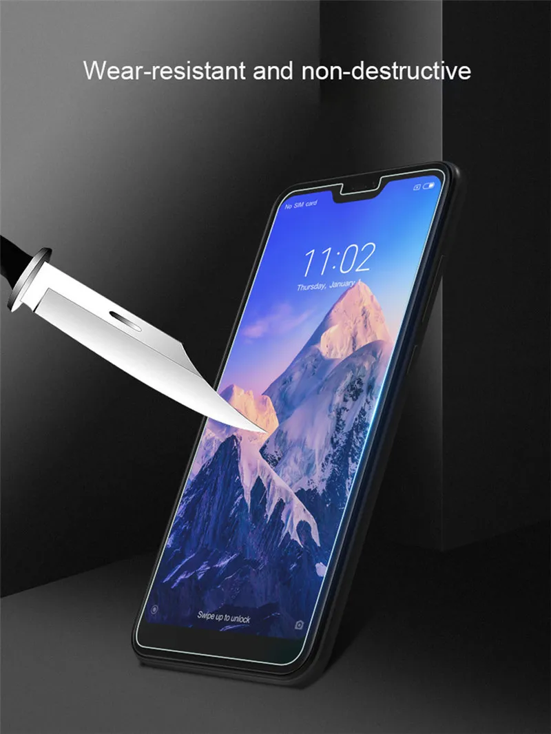 2 шт для стекла Xiaomi Redmi 6 6A защита экрана закаленное стекло Защитная пленка
