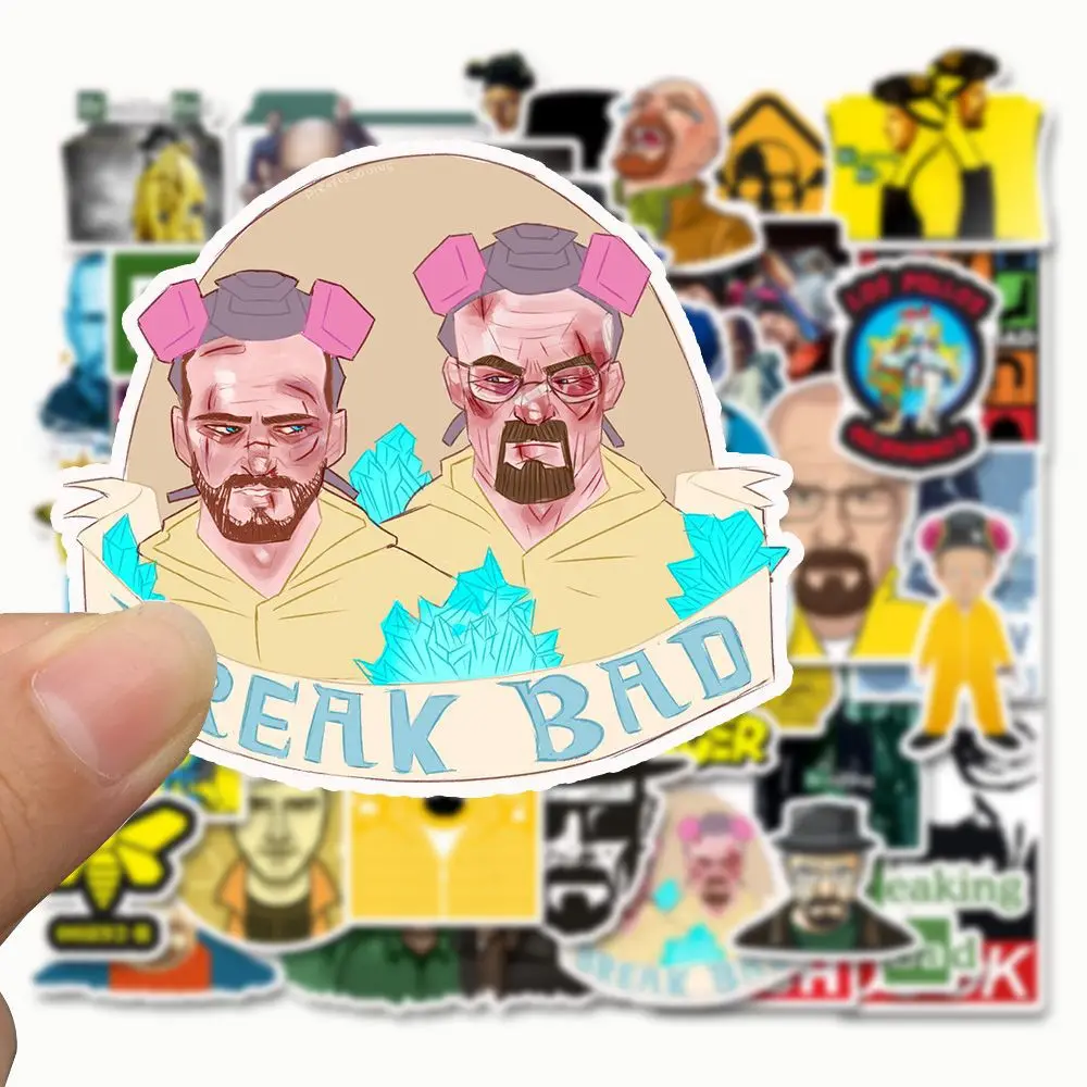Наклейки на стену во все тяжкие 50 шт. | Игрушки и хобби