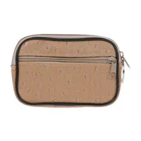 Light Brown 1 шт., мягкий мужской женский кошелек с отделением для карт и монет, держатель для ключей, кошелек на молнии, мужской кошелек, сумка для монет из искусственной кожи, мини-кошелек для монет - Цвет: Light Brown