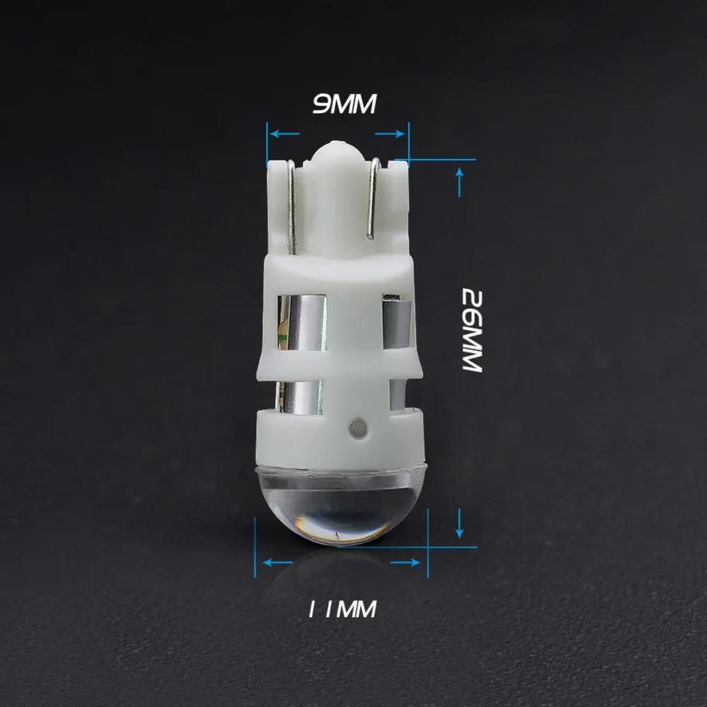 2 шт. T10 Led 168 194 2825 W5W LED авто интерьер автомобиля свет 6000k белый номерной знак